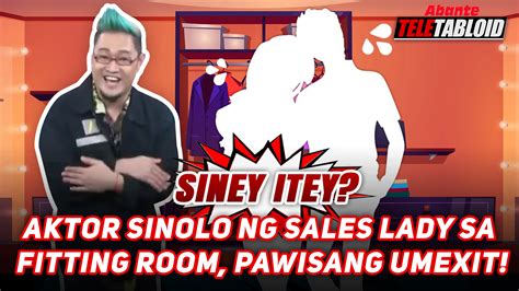 kopol nagparaos sa fitting room ng unitop